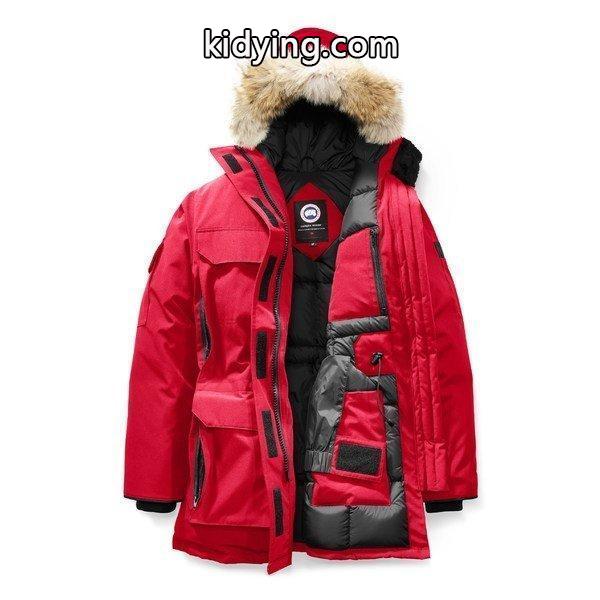 カナダグース パーカー・スウェットシャツ アウター レディース Canada Goose Expedition Hooded Down Parka with Genuine Coyote Fur Trim Red :36-11rvnyky52-11f7:asty-shop2 - 通販ショッピング-0