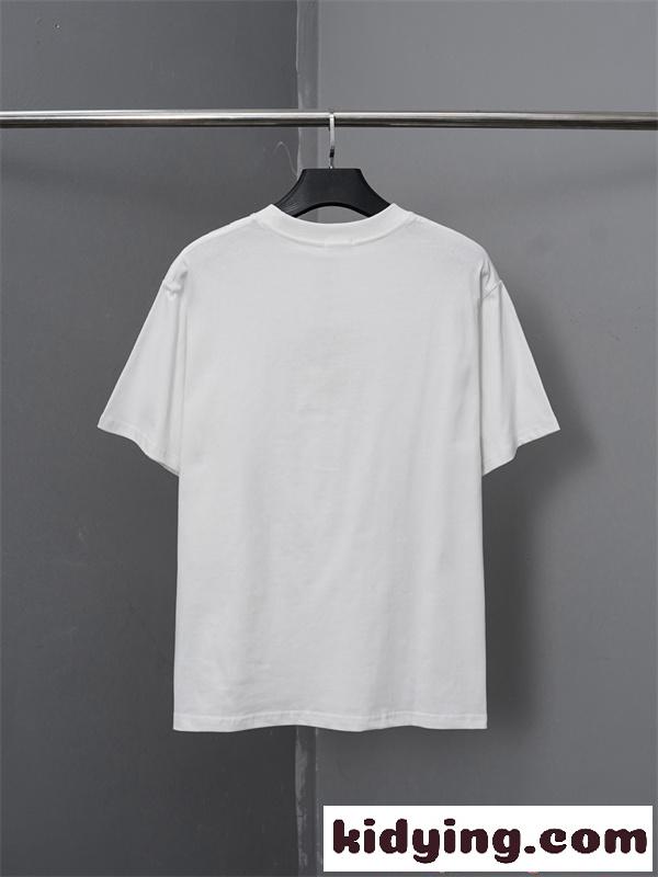 セリーヌコピー Tシャツ 半袖 アニマルプリント ドッグモチーフ メンズ レディース シンプル カジュアル 人気 夏 新作 CELINE 白-1