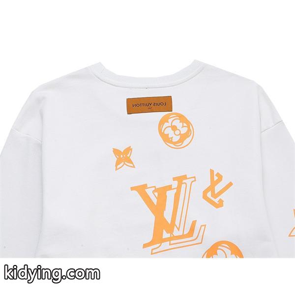Louis Vuitton ルイ・ヴィトン 激安 ユニセックス ロンT スウェット 長袖 モノグラム ロゴプリント 秋冬 カップルコーデ 新作-5