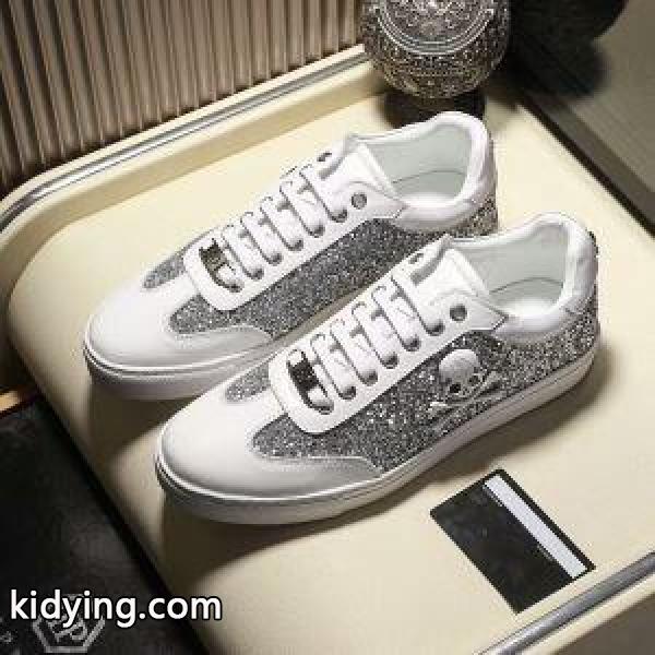 スタイルアップ効果 PHILIPP PLEIN フラットシューズフィリッププレイン 2色可選 品質保証2017_フィリッププレイン PHILIPP PLEIN_ブランド コピー 激安(日本最大級)-2