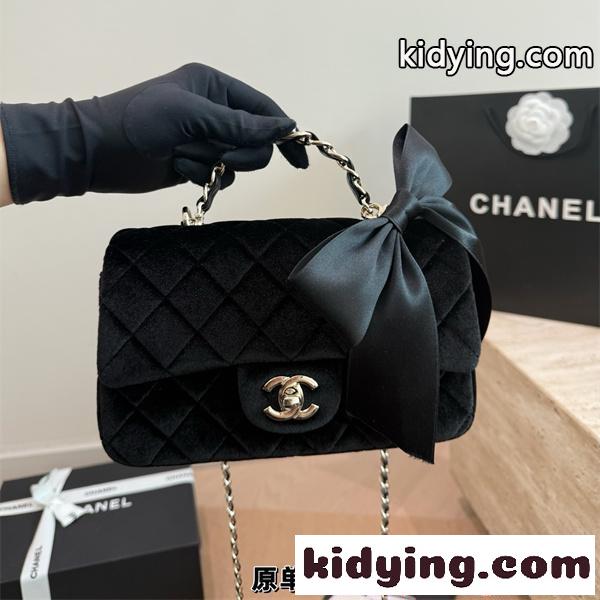 CHANEL シャネル コピー 売れ筋人気 ハンドバッグ レディース リボン装飾 ミニサイズ-0