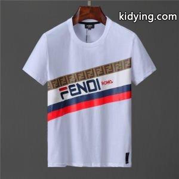 【FENDI】完売前に&FENDI FILAコラボTシャツ 大人もOK!39216514フェンディ コピー天然綿防臭効果細菌抑制-1