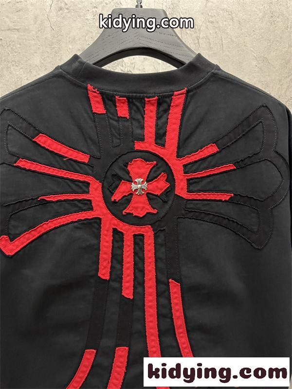 高級感 ホワイト 半袖 Tシャツ クロムハーツ コピー ミニマル 上品 クリーンスタイル CHROME HEARTS-7