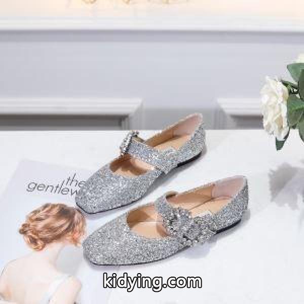 Jimmy Choo ジミーチュウ シューズ コピー 2019春夏で一番人気を集まったファッションスタイル レディース シルバー ブラック 激安-0