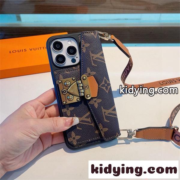 スマホケース ショルダー付き 斜め掛け ルイヴィトン 偽物 カード収納 おしゃれ 大人可愛い LOUIS VUITTON-3