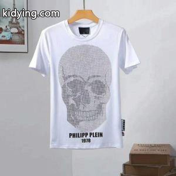 PHILIPP PLEIN Tシャツ/ティーシャツ 2色可選 2019SSコレクションに新着 品の良い優秀さコレクション フィリッププレイン_フィリッププレイン PHILIPP PLEIN_ブランド コピー 激安(日本最大級)-1