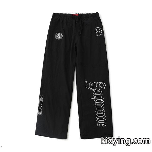 2025秋冬コーデ プレミアム ブラック 定番 SUPREME シュプリーム 偽物 パンツ-3