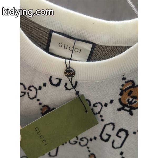 グッチ コピー 2026新作 GUCCI アイボリー ニット 新作 可愛い お洒落-4