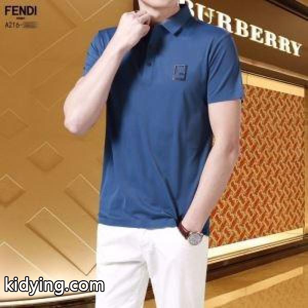上品にもカジュアルにも フェンディ3色可選 FENDI 心躍る春夏ファッション 半袖Tシャツ_フェンディ FENDI_ブランド コピー 激安(日本最大級)-2