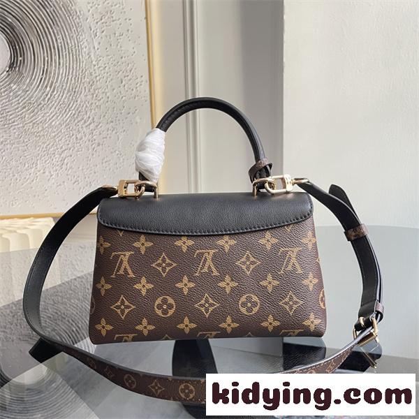 LOUIS VUITTON レディース ハンドバッグ モノグラム風 フラップ 上品スタイル 2WAY仕様 ルイヴィトン コピー-4
