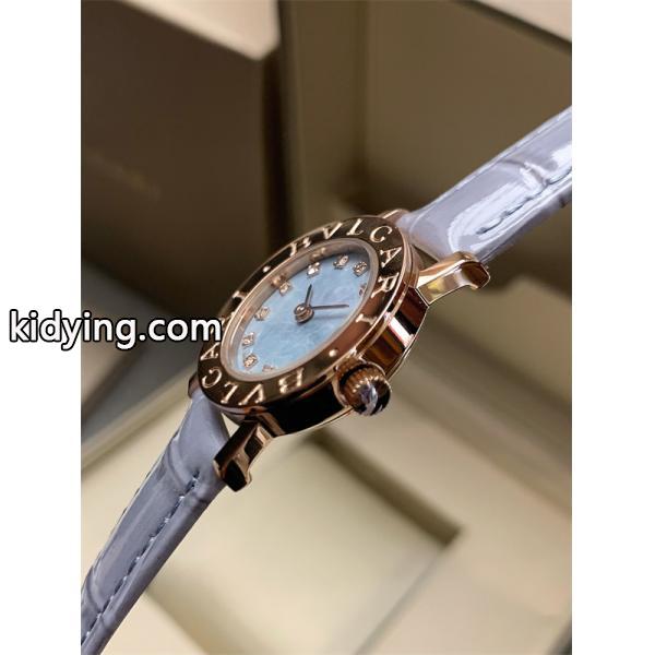 BVLGARI ブルガリ コピー クォーツムーブメント 防水 26mm レディース向け ダイヤモンドインデックス-6