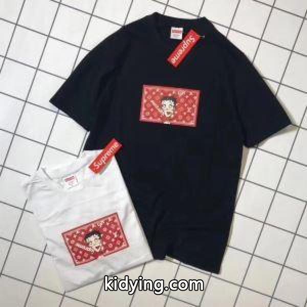 人気 ランキング 2018春夏新作 シュプリーム SUPREME 2色可選 半袖Tシャツ 高級感ある_シュプリーム SUPREME_ブランド コピー 激安(日本最大級)-0