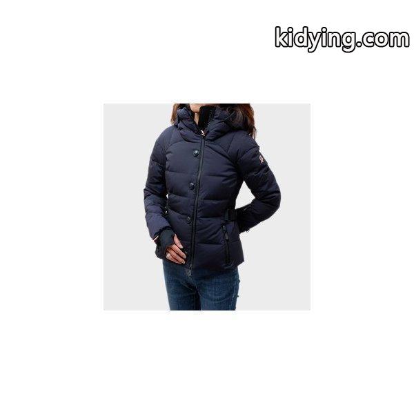 モンクレール MONCLER GRENOBLE グルノーブル GUYANE フード付 ダウンジャケット ダウンコート ネイビー [レディース]-0