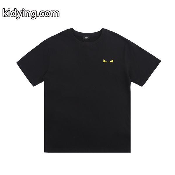 おしゃれの「主役」になる 2色可選 半袖Tシャツ コーデに季節感をプラスフェンディ FENDI_フェンディ FENDI_ブランド コピー 激安(日本最大級)-0