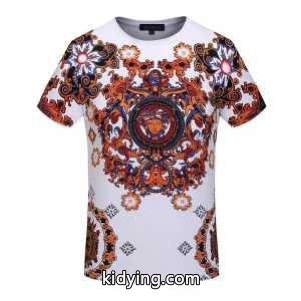 17 3色可選 &安心&追跡付 半袖Tシャツ ヴェルサーチ VERSACE_ヴェルサーチ VERSACE_ブランド コピー 激安(日本最大級)-0