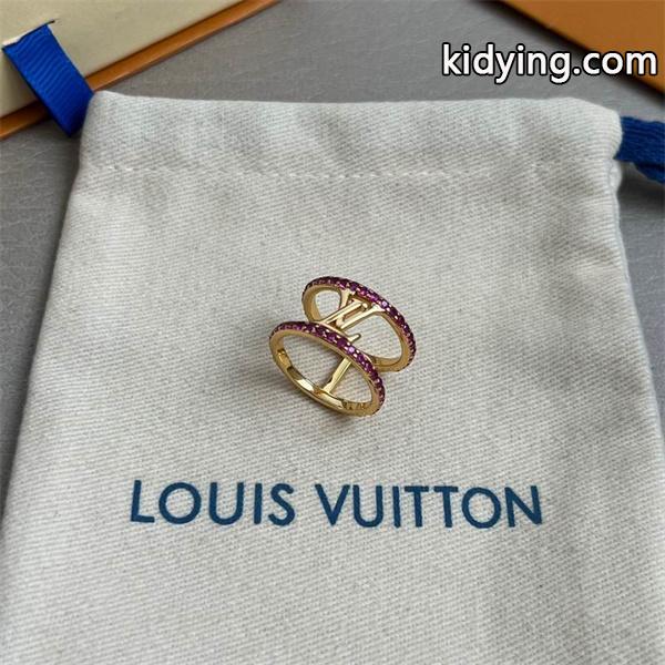宝石镶嵌 ゴールド / シルバー ルイヴィトン LOUIS VUITTON スーパーコピー指輪 レディース 華やか-3