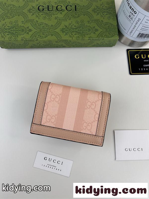 注目度急騰 GUCCI グッチ スーパーコピー 三つ折り財布 レディース ミニウォレット-1