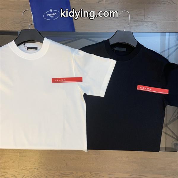 春夏の流行りトップス春夏も引き続きトレンド PRADA プラダ 半袖Tシャツ _メンズファッション_スーパーコピーブランド激安通販 専門店-0
