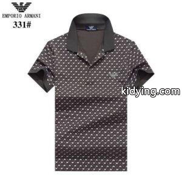 アルマーニ tシャツ 通販ARMANI赤字超特価安いストリートスタイル半袖tシャツオールシーズングレー赤色黒白-0