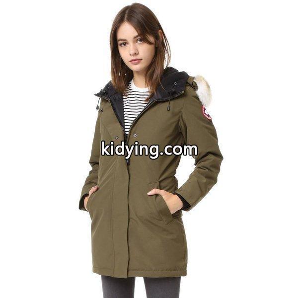 カナダグース Canada Goose レディース コート アウター Victoria Parka Military Green :lb-canad30108-246:フェルマート fermart 1号店 - 通販ショッピング-0