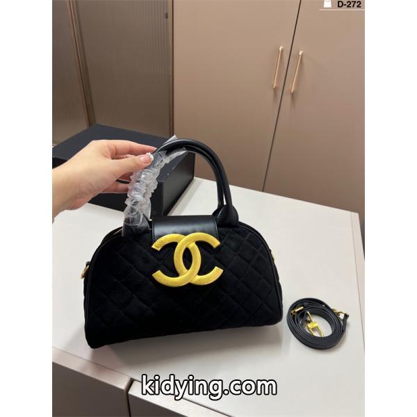 CHANEL シャネル 偽物 2025秋冬 クラシック モード ブラック 人気 エレガント ハンドバッグ-6