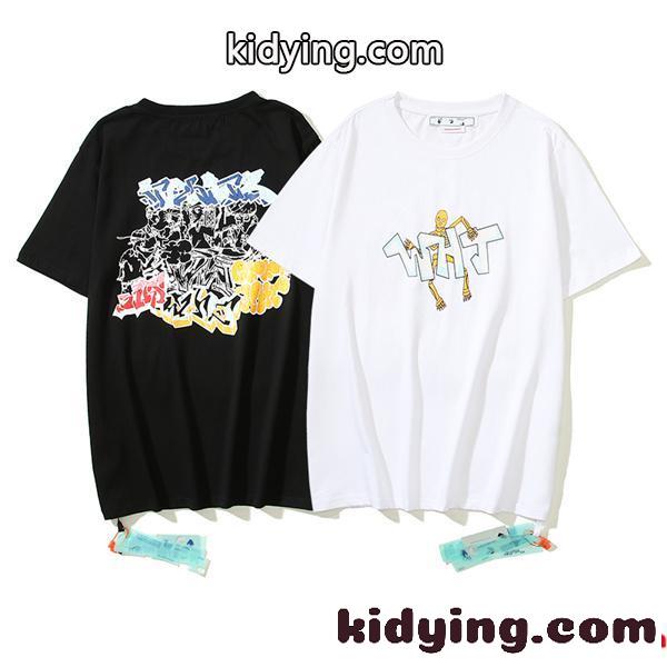 春夏に活躍するオフホワイト コピー、Off-Whiteの男性迷彩半袖 Tシャツ_Off-White オフホワイト_ブランド コピー 激安(日本最大級)-0