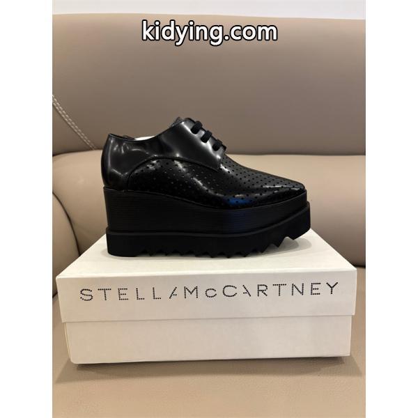 2026新作 厚底シューズ ブラック×ベージュ パンク STELLA McCARTNEY ステラマッカートニー コピー-1