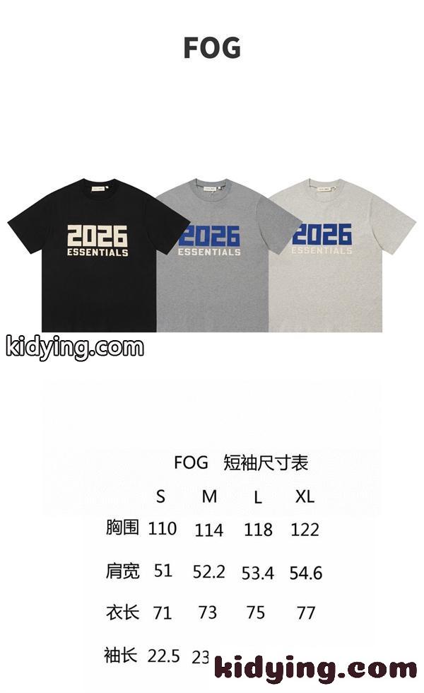 ビッグプリント レタリングデザイン 旬スタイル ESSENTIALS エッセンシャルズ コピー 半袖Tシャツ カジュアル定番-13