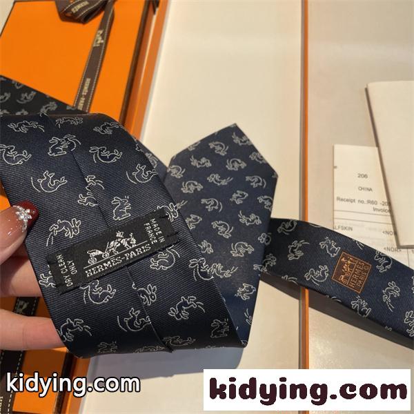 HERMES エルメス スーパーコピー 新登場 メンズ ネクタイ クラシック スーツ映え 高品質-8