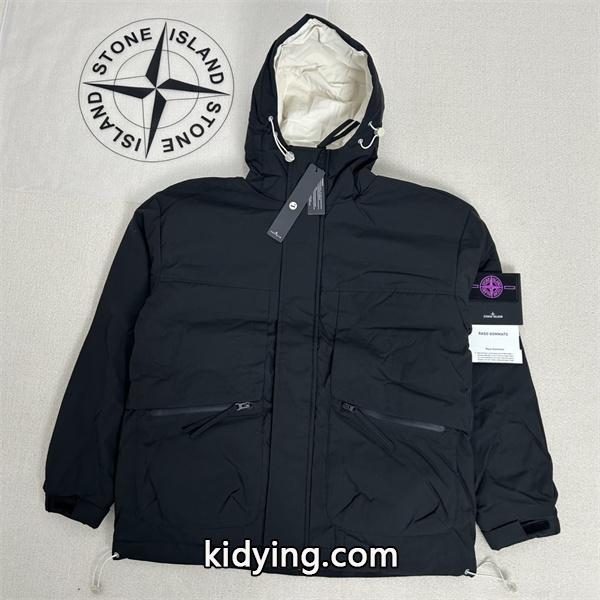 STONE ISLAND ストーンアイランド 偽物 2025秋冬 定番 ブラック 人気注目 保温力抜群 ダウンジャケット-2