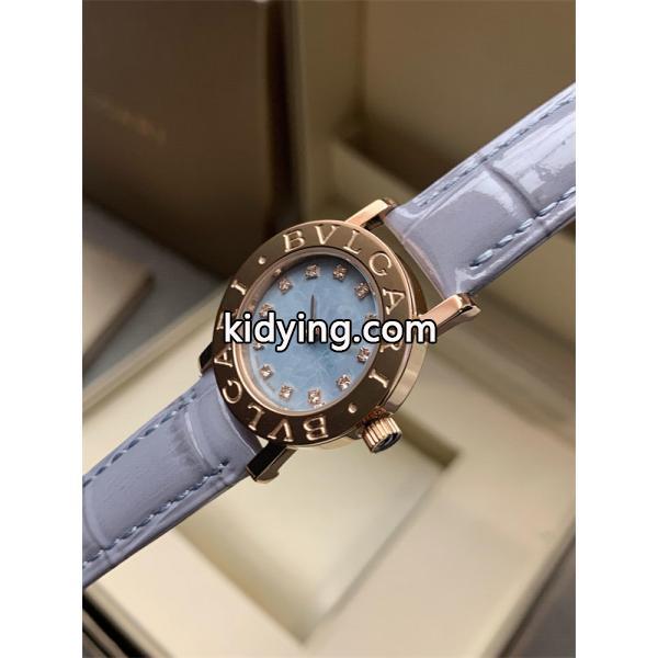 BVLGARI ブルガリ コピー クォーツムーブメント 防水 26mm レディース向け ダイヤモンドインデックス-4