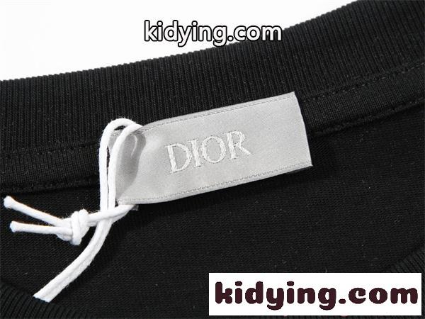 売れ筋 ホワイト シンプル 洗練 モダン カジュアル DIOR ディオール コピー メンズ 半袖Tシャツ-2