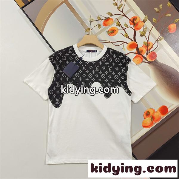人気☆☆Louis Vuittonルイヴィトンtシャツスーパーコピー 26ss春夏流行り半袖トップス-1