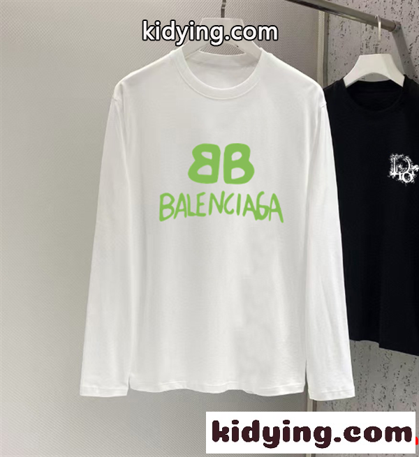 人気バレンシアガ ロングtコピーBALENCIAGA 激安通販2026お洒落黒色ホワイト色-0