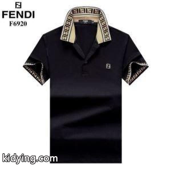 春夏ならではのコーデに フェンディ 多色可選 FENDIトレンド感を取り入れる 半袖Tシャツ_フェンディ FENDI_ブランド コピー 激安(日本最大級)-1