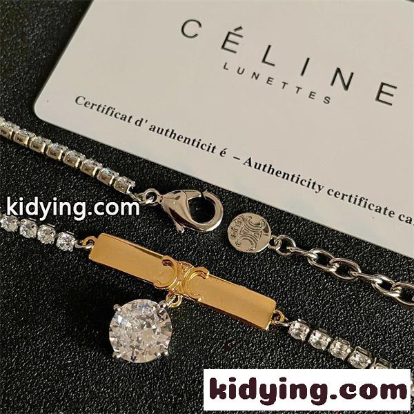 高級感溢れる CELINE セリーヌ スーパーコピー ネックレス レディース 輝きストーン おすすめ-6