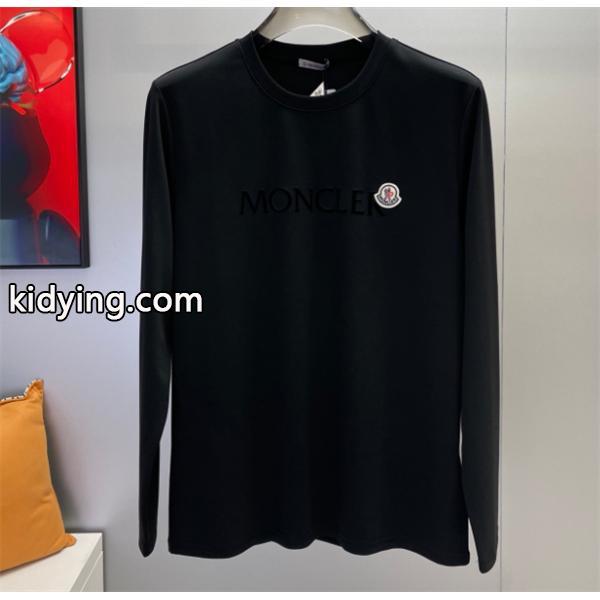 手頃な価格にモンクレール長袖服コーデ2020流行り秋冬ファッションMONCLER長袖着こなしホワイト人気色_長袖Tシャツ_メンズファッション_スーパーコピーブランド激安通販 専門店-0