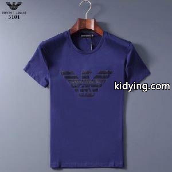 多色可選 軽やかに着たい春夏コーデ 半袖Tシャツ 人の心をくすぐる柄が素敵 アルマーニ ARMANI_アルマーニ ARMANI_ブランド コピー 激安(日本最大級)-2