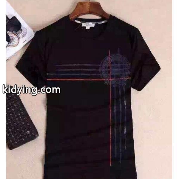 超美品 2015春夏 モデル愛用 BURBERRY バーバリー 半袖Tシャツ 2色可選_半袖Tシャツ_メンズファッション_スーパーコピーブランド激安通販 専門店-0