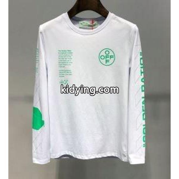 毎シーズン人気が高い Off-White オフホワイト 長袖Tシャツ 2色可選 2019春夏に人気のトレンド新作_Off-White オフホワイト_ブランド コピー 激安(日本最大級)-0