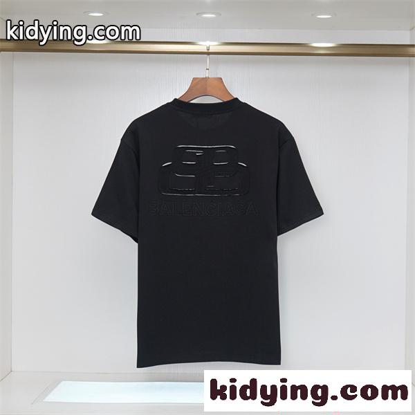 BALENCIAGA バレンシアガ コピー 2026新作 話題モデル 半袖Tシャツ プリント 柔軟素材 トレンド-2