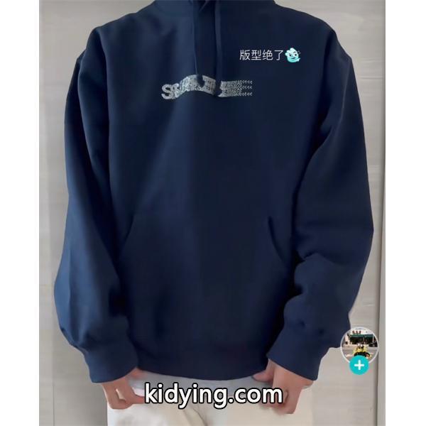 Supreme コピー 激安 シュプリーム × スワロフスキー コラボ FW25 Motion Logo パーカー フーディ 幻影クリスタルロゴ ストリート 男女兼用 高品質コットン 裏起毛 スウェット-2