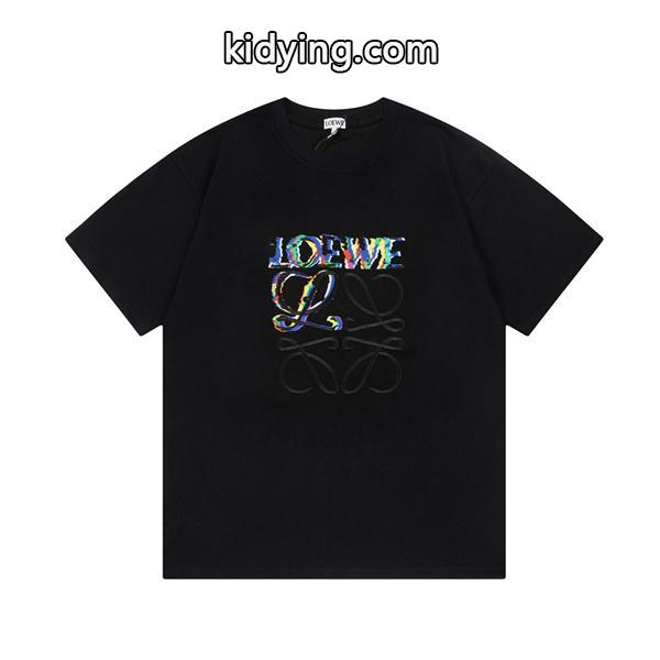 LOEWE ロエベ スーパーコピー 半袖tシャツ トトロ エンブロイダリー 男女で着られる-0