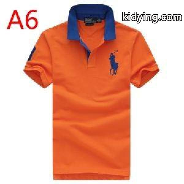 最高品質ポロラルフローレンコピー激安Polo Ralph Laurenビジネス用メンズ半袖ポロtシャツ最安値セール-5