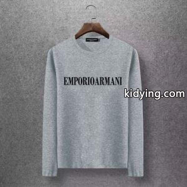 長袖Tシャツ 多色可選 季節感溢れる秋らしいコーデ 2019年秋冬最新のトレンド アルマーニ ARMANI_アルマーニ ARMANI_ブランド コピー 激安(日本最大級)-0