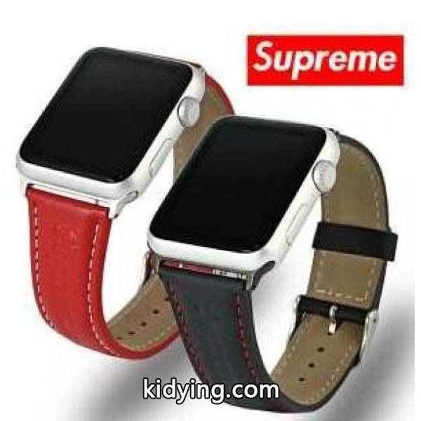 高い耐久性を誇る 2015秋冬 SUPREME シュプリーム apple watch レザー 2色可選 洗練された質感　男女兼用_その他ブランド_雑貨小物_スーパーコピーブランド激安通販 専門店-0