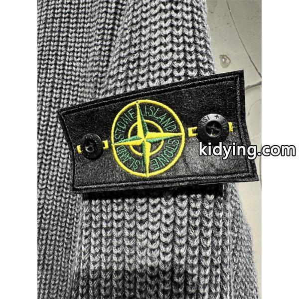 STONE ISLAND ストーンアイランド コピー トレンド最前線 2025秋冬限定 おすすめ ジップアップ ニット-7