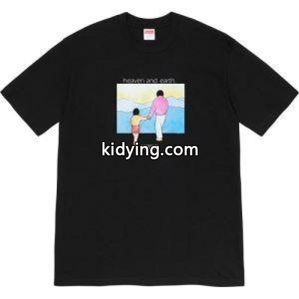 2020SS新作 2色可選カジュアルにも着こなせる Supreme 19FW Heaven And Earth Tee シュプリーム SUPREME Tシャツ/半袖_シュプリーム SUPREME_ブランド コピー 激安(日本最大級)-0