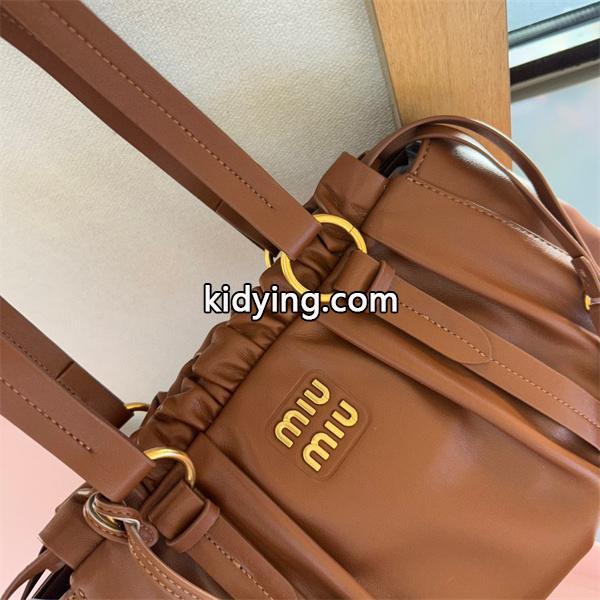 ミュウミュウショルダーバッグ コピー Miu Miu 巾着 ハンドバッグ新作人気トレンド収納抜群-0
