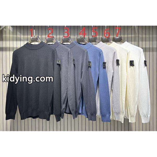 ストーンアイランド スーパーコピー ニット 高品質 上品 クラシック クルーネック 定番人気 STONE ISLAND-0